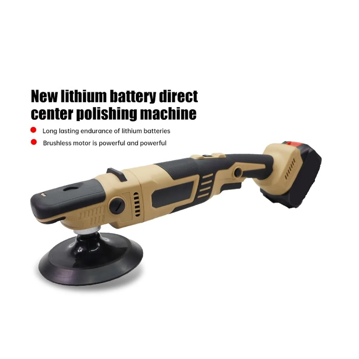 Polisseuse rotative haute vitesse 480 W for voiture (sans batterie), Faibles vibrations