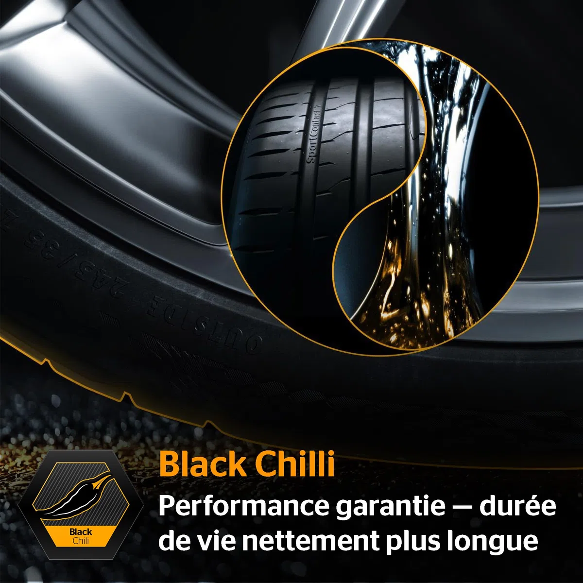 CONTINENTAL - SportContact 7-255/35 ZR 19-96Y/D/A/73dB - pneus d'hiver