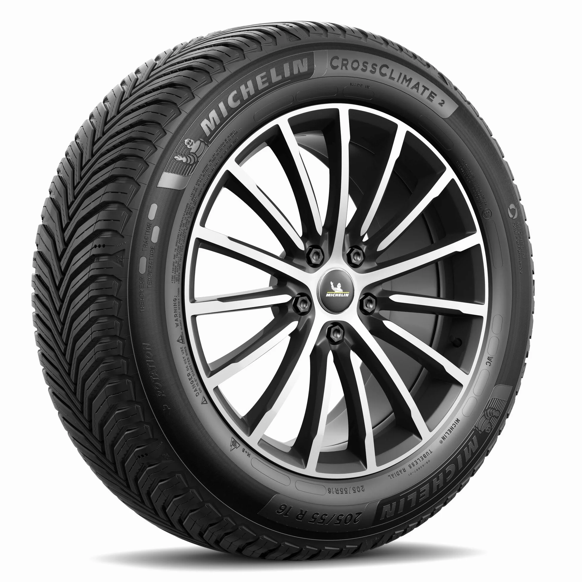 Pneu Toutes Saisons Michelin CROSSCLIMATE 2 215/55R18 95H