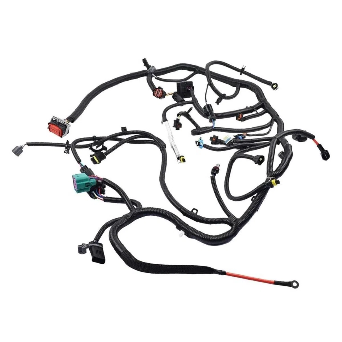 Faisceau Moteur Diesel pour Super pour Duty 6.0L 2004 Faisceau de câbles de Transmission Assemblage de câbles Automobiles 4C3Z-12B637-CA Faisceau Moteur rangé
