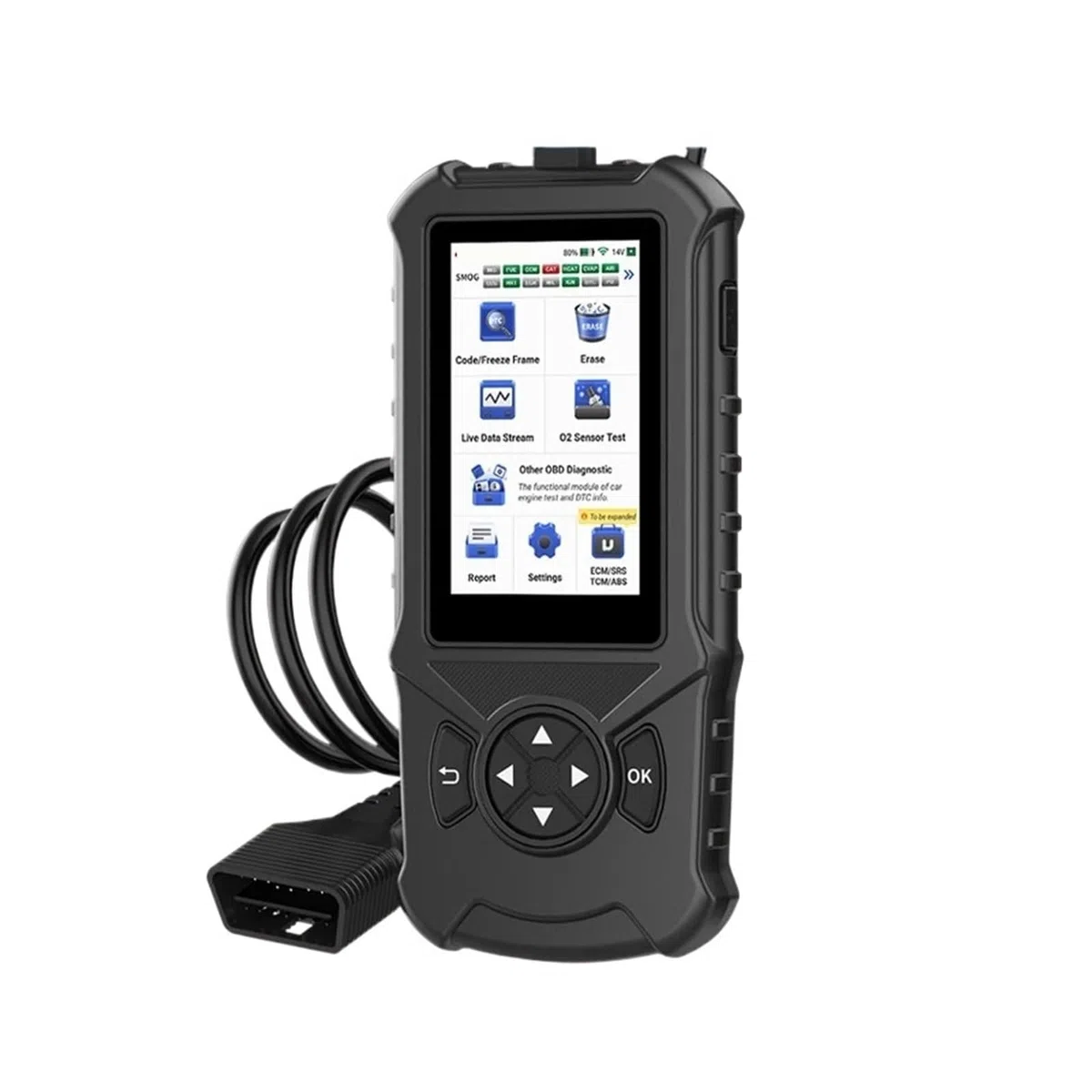 Scanner pour Voiture, CDE900 Obd2 Outils de diagnostic automatique voiture Scanner Lecteur code Vérifier le moteur voyant du d'émissions
