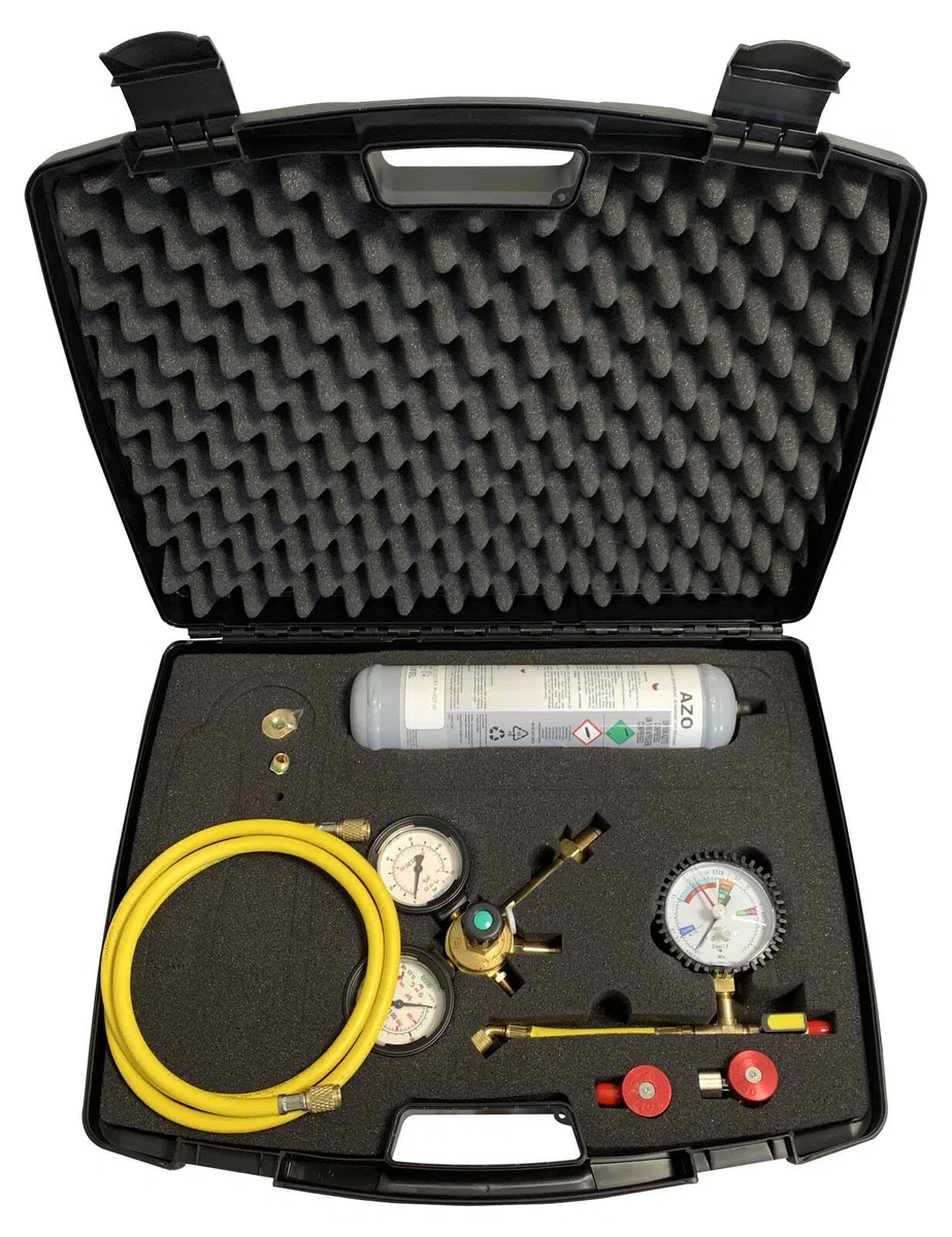 CLAS Equipements Kit détection fuites climatisation véhicule N2 1L sans détecteur (DE) et Accessoires - AC 9141