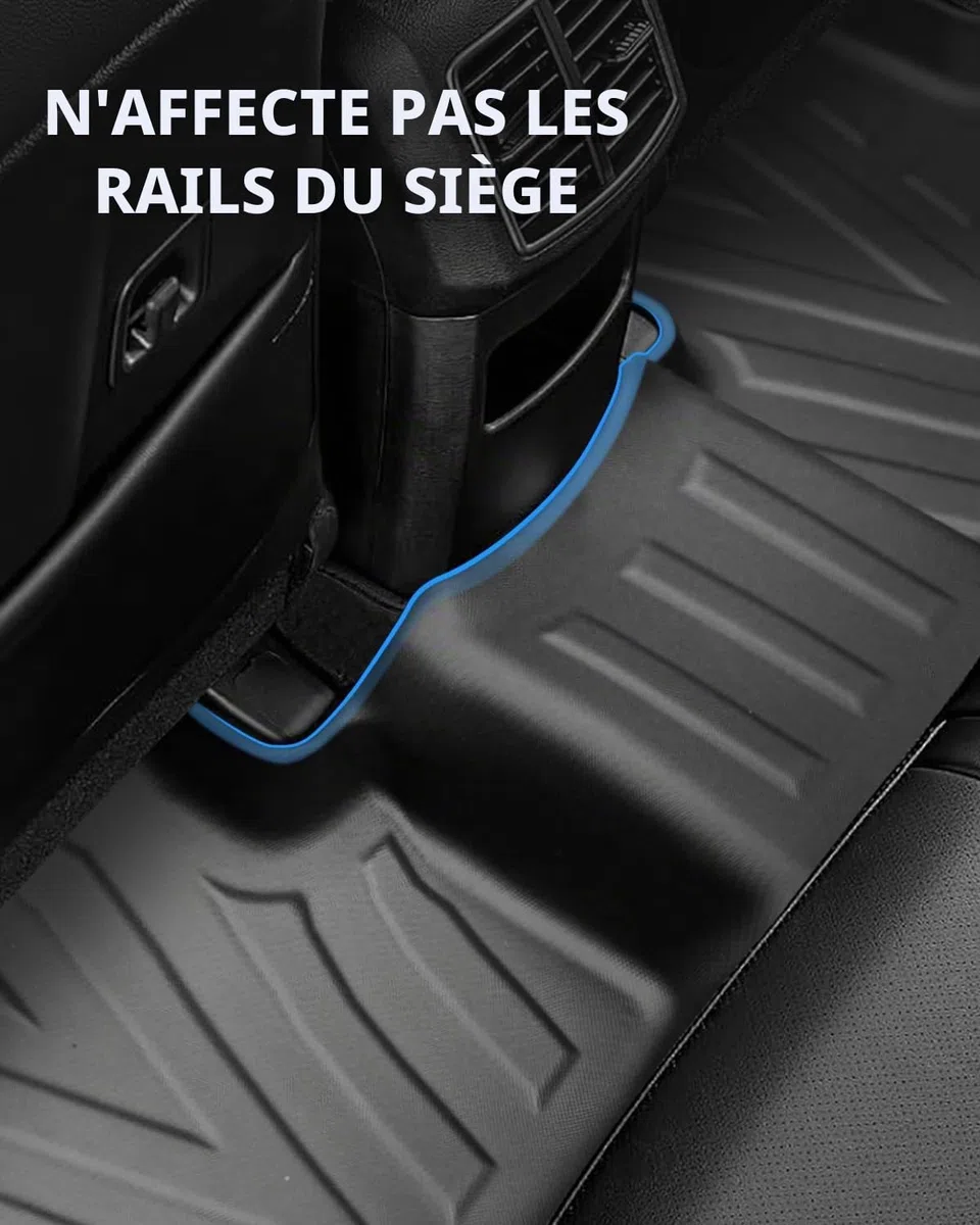 (3 Pièces) TPE Tapis de Sol pour Kia Sportage NQ5 Hybrid 2022-2026